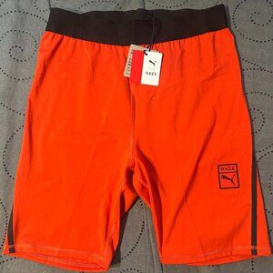 PUMA VOGUE RED & BLACK COMPRESSION SHORTS SIZE XL OR L MEN NWT $55.00